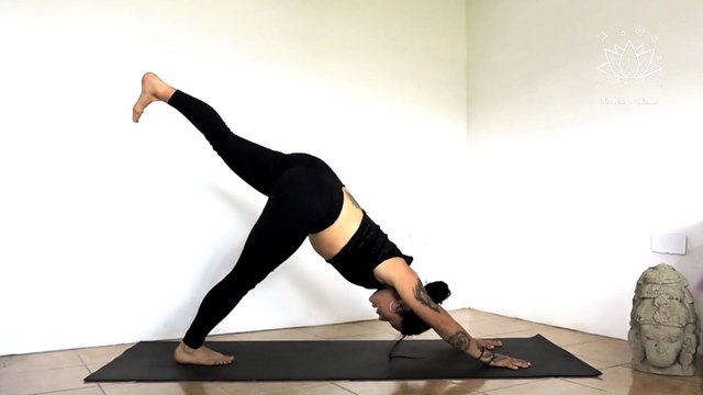 Flow yoga class