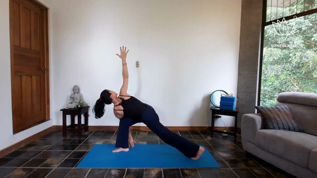 Full body yoga class